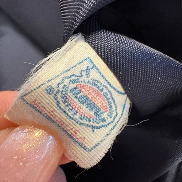 Classic Wool Longline Coat Navy Maxi Double Breasted Quiet Luxury Winter M/L - Picture 10 of 13